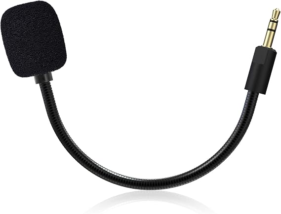 Barracuda X Mic Replacement Compatible with Razer Barracuda X Wireless Gaming Headphone, 3.5mm Detachable Boom Microphone for Xbox One PS4 PS5 PC