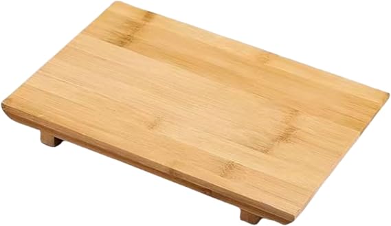 Bamboo Sushi Clogs Serving Stand Set, Sashimi, Sushi Lunch Plate, Japanese Tableware, Sushi Plate, Cooking Boat, Restaurant, Commercial Use, Perfect for Sushi, Sashimi, Meat Serving Wood