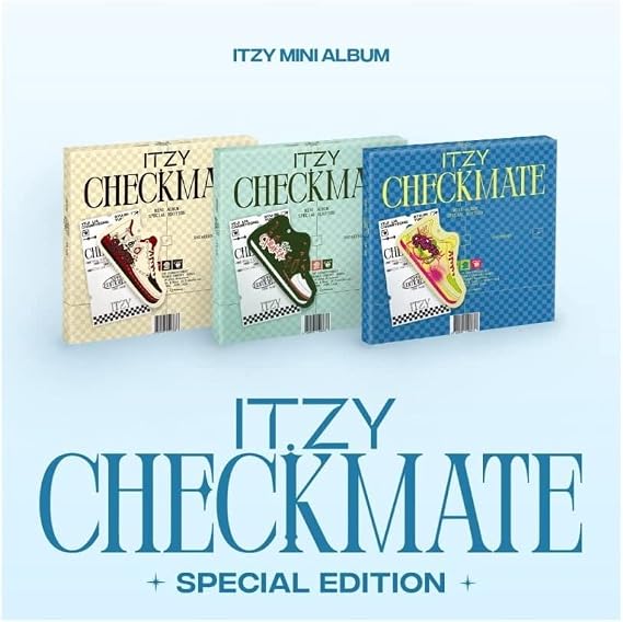 Dreamus ITZY - CHECKMATE SPECIAL EDITION Album+extra message photocards set (Random ver.) JYPK1428 0
