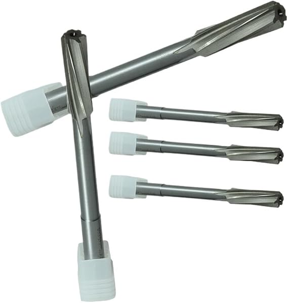 Straight Shank Spiral Machine HSS Adjustable Reame Chamber Reamer with 5mm 5.5mm 6mm 7mm Inserts(5mm HSS(M2) H7)