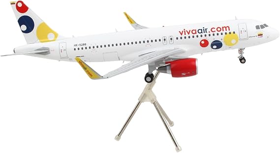 GeminiJets G2VVC822 1 by 200 Scale Vivaair A320S Registration No.HK-5286 Model Airliner