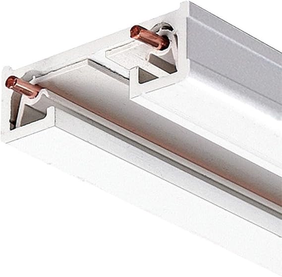 Juno 8FT WH R Series Trac-Lite Track Section, 8', White (R 8FT WH)