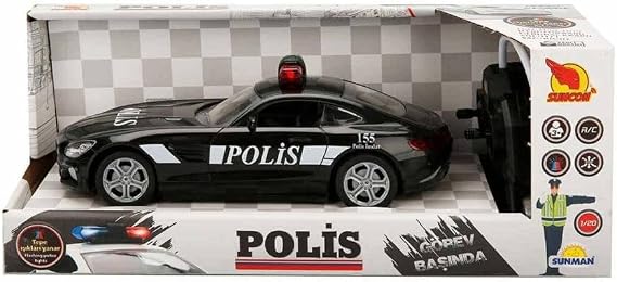 Suncon Sun-Sabc-Snc-R/C 1/20 F/F Araba Aztec Polis 40Mhz.2A.2R.Işikli A.Kutu [Tr]