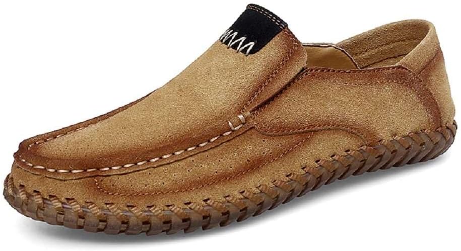 Mens Loafer Shoes | Light-Weight Driving Shoes | Easy Slip On & Off Design | Fashin Casual Walking Shoes