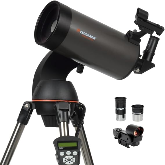 Celestron - NexStar 127SLT Computerized Telescope - Compact and Portable - Maksutov-Cassegrain Optical Design - SkyAlign Technology - Computerized Hand Control - 127mm Aperture