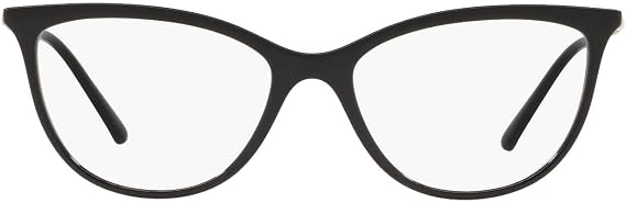 Vogue Eyewear Womens VO5239 Cat Eye Prescription Eyewear Frames, Dark Havana/Demo Lens, 54 mm