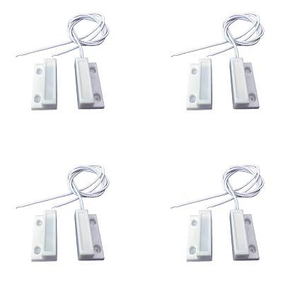 4pcs Door Sensor Magnetic Switch for Arduino, ESP32, ESP8266, Raspberry Pi