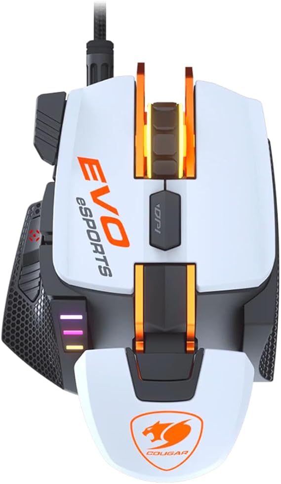 COUGAR Gaming Mouse 700M Evo 16000 DPI Aluminium White 3M7EVWOW.0001