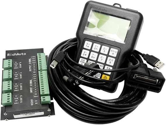 3 Motion Controller CNC Controller Motion Controller Remote for RichAuto A11 CNC Controller A11S A11E A11C for CNC Engraving Cutting English