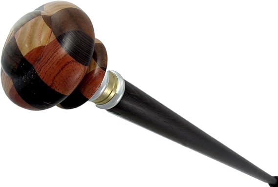 Premium Collectible Walking Canes Stylish Wood Canes with Brass, Chrome, or Classic Knob Handles Durable & Elegant Walking Sticks for Men and Women