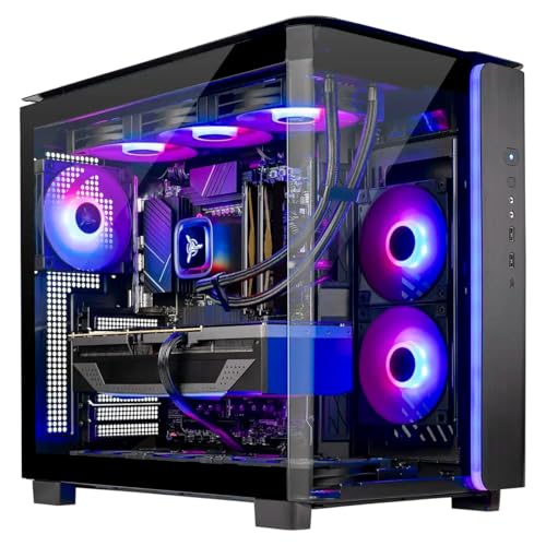 Skytech Gaming King 95 Gaming PC, AMD Ryzen 7 7800X3D 4.2GHz, AMD RX 9070XT 16GB VRAM, 1TB Gen4 NVMe SSD, 32GB DDR5 RAM 6000, 850W Gold ATX 3 PSU, 360 ARGB AIO, WI-FI 5, Windows 11, Desktop
