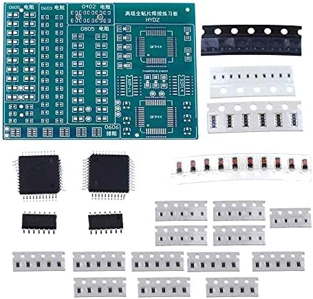 SMD SMT Components Practice Board Solder Skill Training Beginner DIY Kit