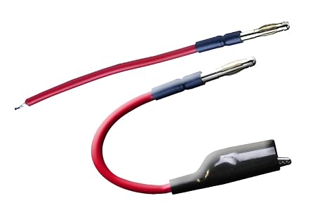 Power Probe 4mm Wire to Alligator Clip Connector (PPTK0007)