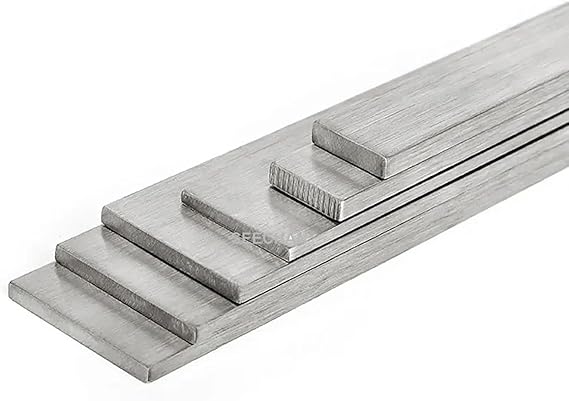 Steel Plate Sheet Metal 1Pcs 4mm Thickness 316L Stainless Steel Flat Bar Plate Rod Width 10/15/20/25/30/40/50/60/80mm Length 100mm 200mm 300mm 500mm(4x80x100mm)