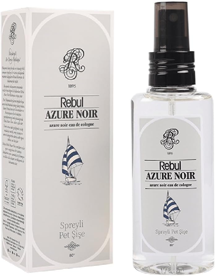 Rebul Azure Noir Eau De Cologne 125 ml