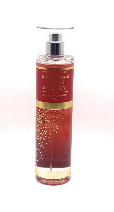 Bath & Body Works Champagne Apple & Honey Fine Fragrance Mist 8 Fluid Ounce Spray