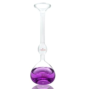 250ml Lab Glass Cement Solid Specific Gravity Density Bottle Pycnometer New