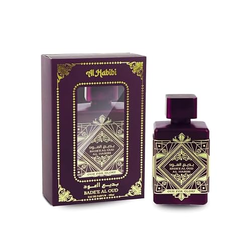 Generic Badee Al Oud Al Habibi Oud for Glory Premium Long Lasting Oriental Woody Perfume for Men & Women Purple | 100ml
