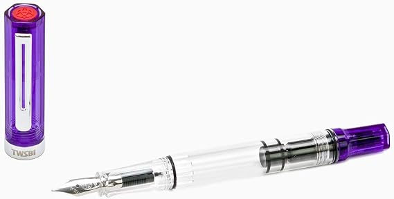 TWSBI ECO Transparent Purple Fountain Pen M nib