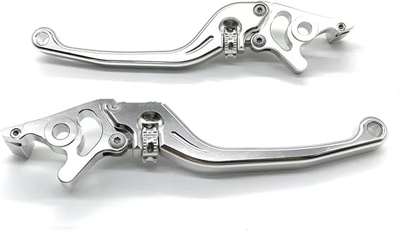 Clutch Brake Lever Motorcycle Adjustable Brake Clutch Lever Handle Hydraulic Racing levers Universal Brake Lever(Golden)