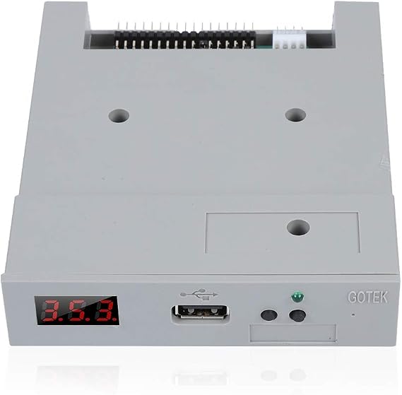 3.5 Inch USB SSD Floppy Drive Emulator SSD Floppy Drive Emulator for Industrial Control Units/1.44 MB Floppy Drives with Data Protection/Plug and Play