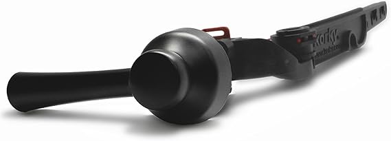 Korky Strongarm Metal Toilet Handle and Lever - Universal to Fit Front, Angled, Side, Left, and Right Mount Toilets - Matte Black, Simple Style, 6034BP