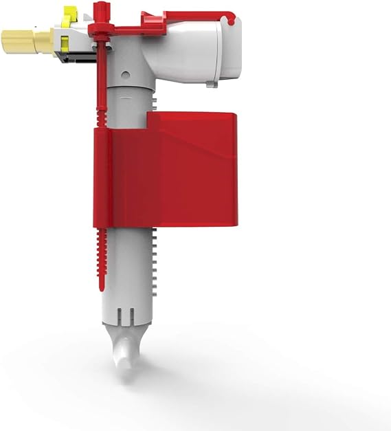 Sanit 510 Universal Filling Valve, Float Valve 9.5 mm (3/8 inches) – for Flushing Cistern 510, 1 pc, 25.001.00.. 0000, Weiß