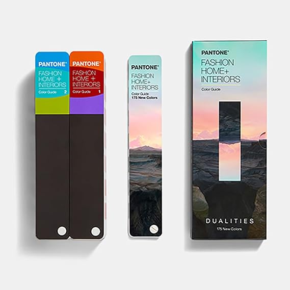 Pantone FHIP110C Color Sample, Fashion, Home & Interior Color Guide + Dualities Supplemental Edition Set of 3