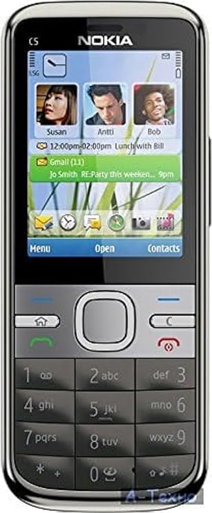 Nokia C5 Smartphone, Vodafone, Warm Grey