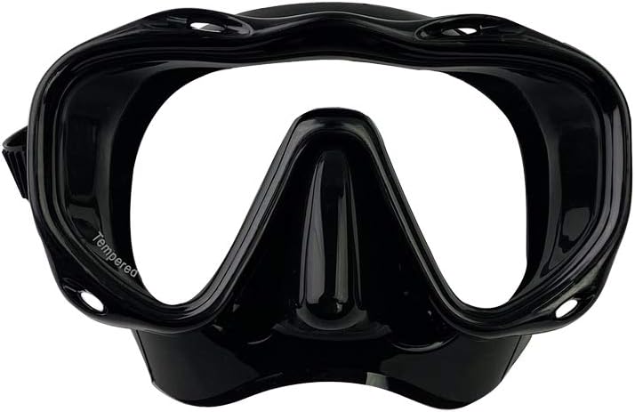 ScubaMax Keck I Single Lens Diving Mask with Special Features