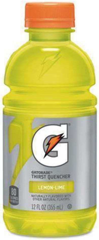 Gatorade Lemon Lime 12 Fl oz (Pack of 12)
