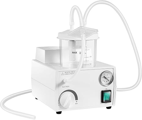 1000ML Electric Suction Machine, Portable Veterinary Suction Machine for Home Use 110V (B)