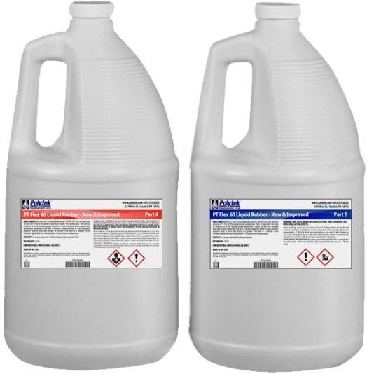 Polytek PT Flex 60 Liquid Rubber (16lb Kit)