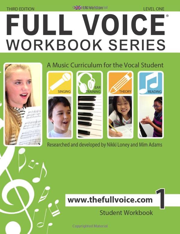 FULL VOICE Workbook - Level One (UK Version) Paperback – 27 Feb. 2019