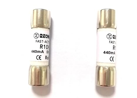 2 Piece DMM-B-44/100-R 440mA (0.44A) 1000V Fluke Digital multimeter Replacement Fluke Fuse 10.31mm x 34.93mm Bobii