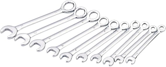 Draper 19756 10pc Metric Combination Mini Spanner Set