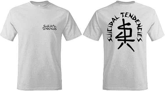 Suicidal Tendencies Official SxTx Logo T-Shirt + Sticker