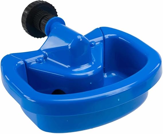 BEC MaxiCup Automatic Chicken Waterer Cup Self-Filling Heated Poultry Drinker for Chickens, Ducks, Geese, Quail, and Small Animals Gravity-Fed Chicken Waterer for Buckets & Tanks