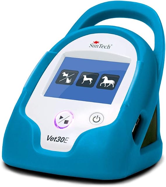 SunTech Vet30E Veterinary Continuous Vital Signs Monitor for Equine and Companion Animals with Masimo SpO2 (Peacock Blue)