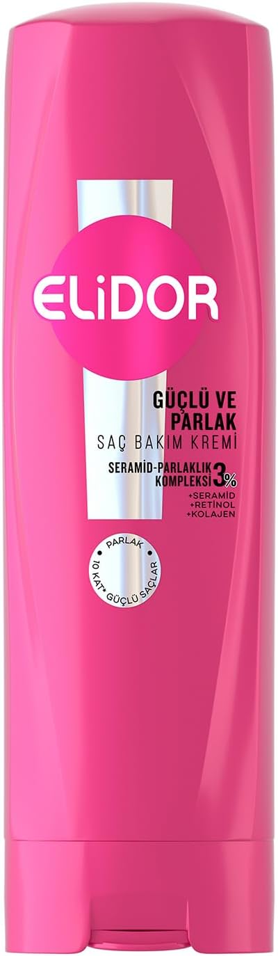 Elidor Saç Bakım Kremi Güçlü ve Parlak 350 ml
