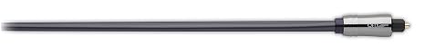 QED Performance Optical Cable 1.5m, Graphite | X-Tube technology for improved high-frequency signal transfer, Silver-plated 99.999% oxygen-free copper (OFC) conductors
