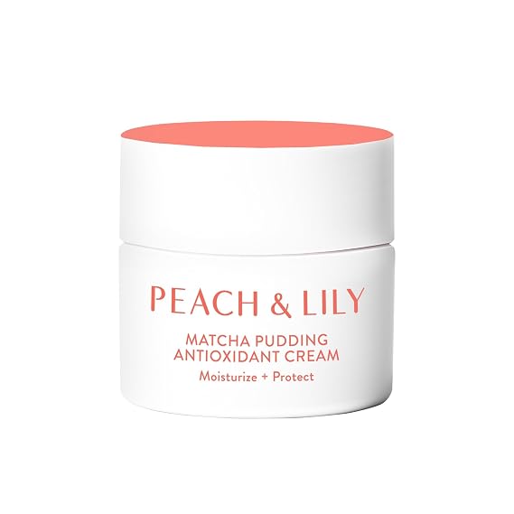 Peach & Lily - Matcha Pudding Antioxidant Cream (1.69 fl oz) - Face Moisturizer Cream - Protect & Hydrate Skin - Green Tea, Vitamin B3, Niacinamide - Self Care - Vegan, Cruelty Free - Korean Skincare | Green Tea, Vitamin B3 and Niacinamide formula that protects and hydrates skin daily, Vegan, Cruelty Free K Beauty self care