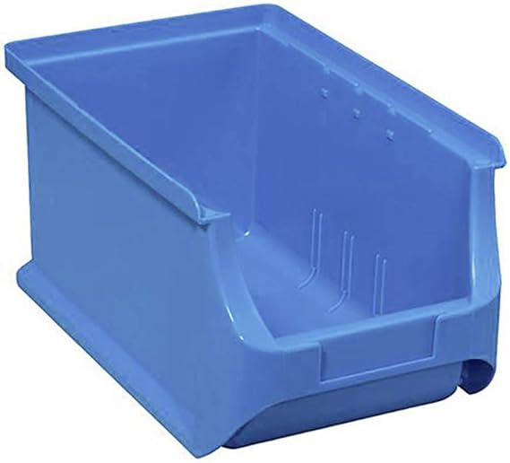 Allit 456208 Size 3 Storage Bin, Blue, 235 x 150 x 125 mm