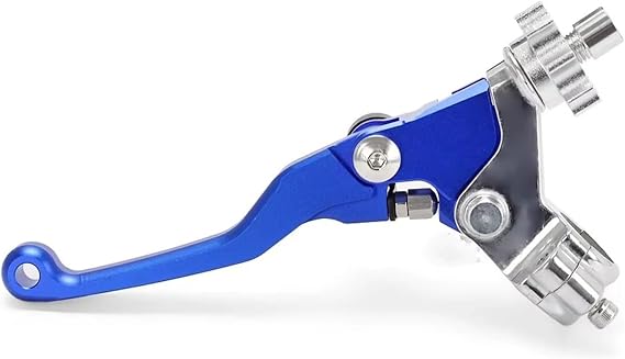 Brake Clutch Levers Clutch Lever Handle For KAWASAKI For KX60 For KX65 For KX80 For KX85 For KX100 For KX112 For KX450 For KX500 Motorcycle Accessories Clutch Lever Handlebar(Blue)