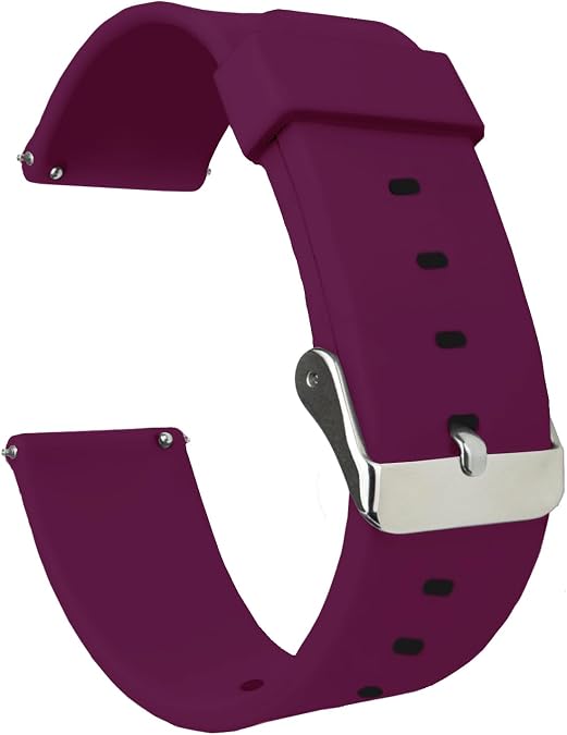 Quick Release Watch Band Compatible With SUUNTO 9 Peak Silicone Replacement Smart Watch Strap with Tang Buckle