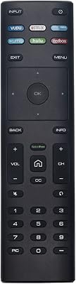 New Replacement Remote Applicable for Vizio TV V435-G0 V436-G1 V505-G9 D24H-G9 PX65-G1 PX75-G1 V705-G3 D24HN-G9 D32h-G9 D40f-g9 D50x-g9 PQ65-F1 PQ75-F1 V405-G9 V555-G1
