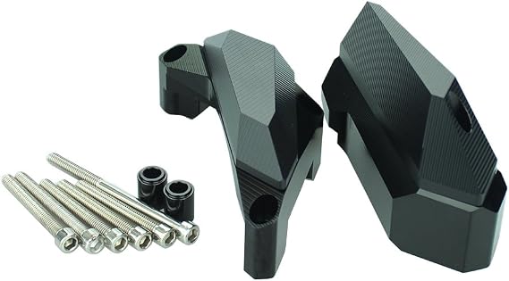 Motorcycle Engine Slider Cover Protector Engine Cover Case Slider Set Protector Guard Cover Frame Set Compatible with Yamaha YZF R25 2013-2018, YZF R3 MT25 MT03 2015-2018
