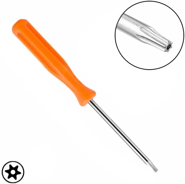 T8 Screwdriver Ps3 Ps4 Ps5 Xbox Repair T8 Torx Ended Screwdriver Perforated