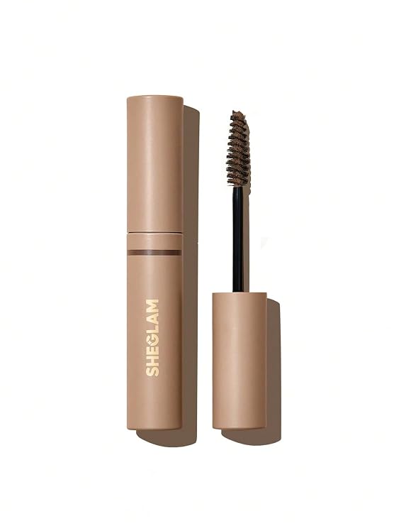SHEGLAM Waterproof Eyebrow Cream Gel Long Lasting Highly Pigmented Shaping Filling Eye Brow Balm With Small Brush - Medium Brown