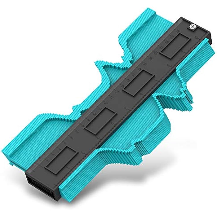 Contour Gauge 10 Inch Tool gadgets for men Contour Duplicator Precisely Copy Irregular Shapes Outline for Perfect Fit and Easy Cutting, Woodworking, Auto Body, Pipes